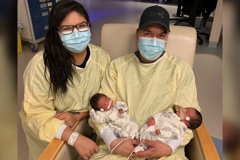 Three set of twins for family at regina hospitals