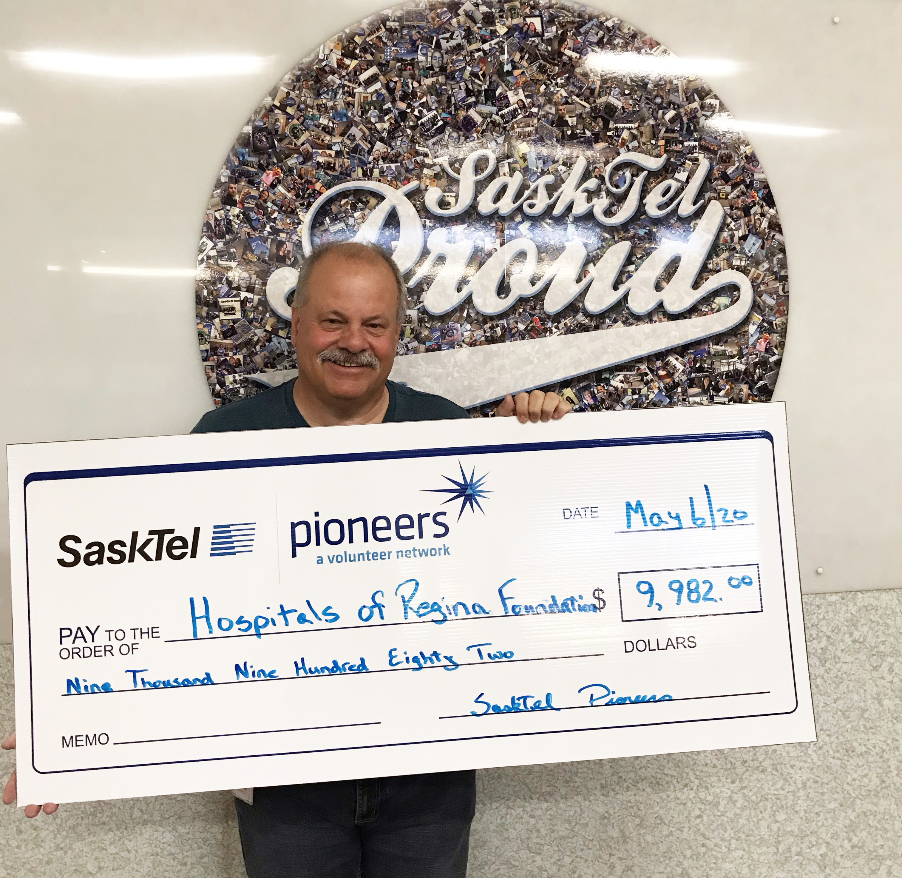 Sasktel Pioneers Make Vital Donation