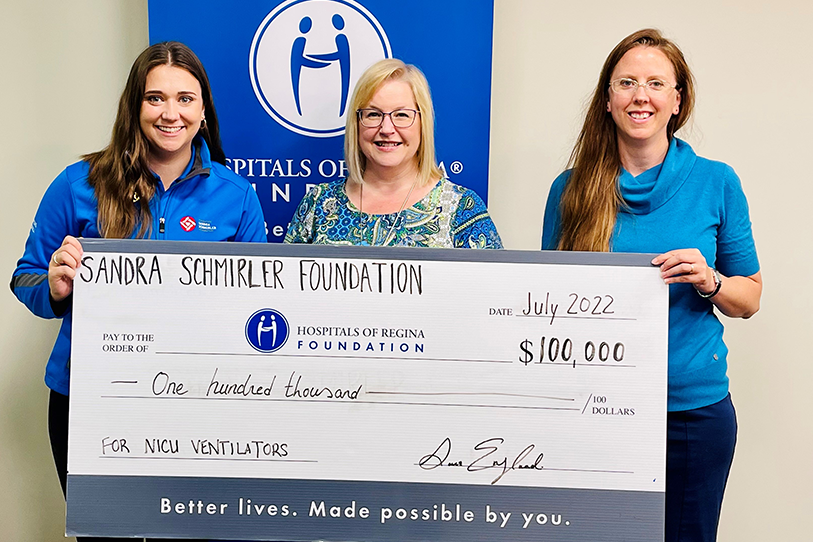 Sandra Schmirler Foundation Partnership Supports Regina’s NICU
